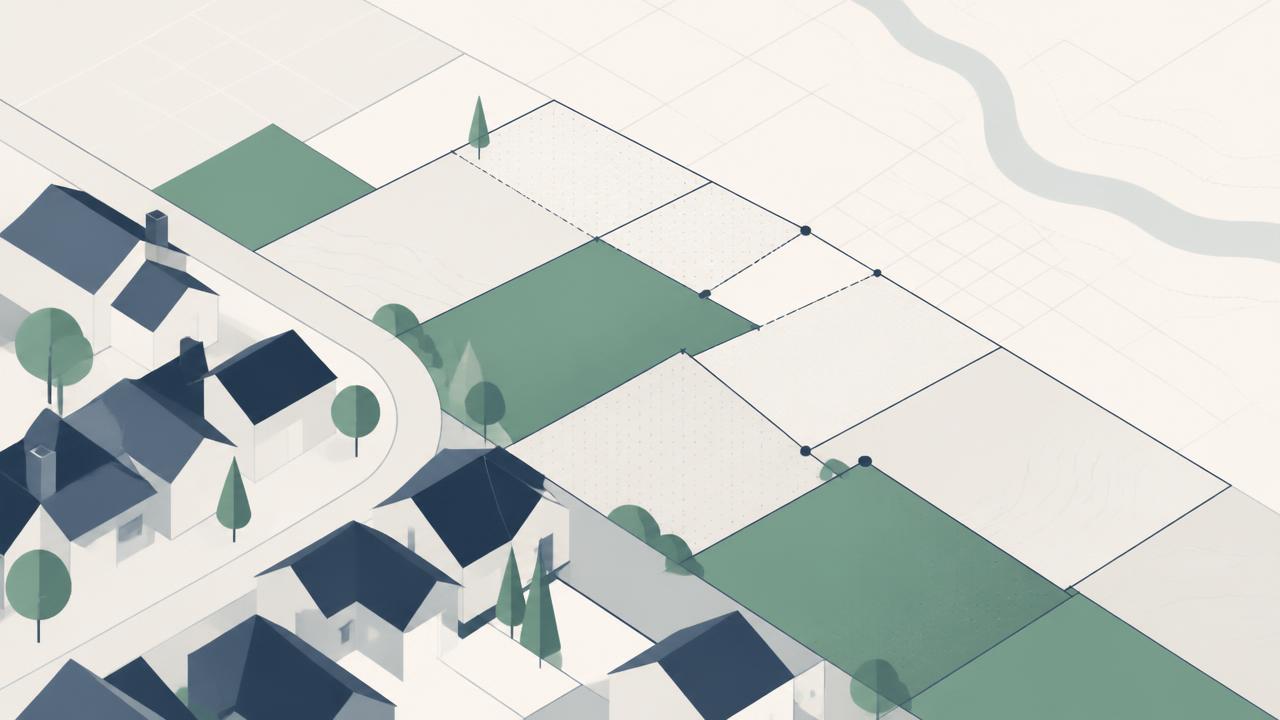 Conceptual illustration representing Real Estate Acquisition Research